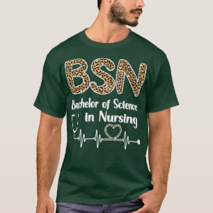 Camiseta BSN Licenciado En Ciencias En Estudiantes Graduado