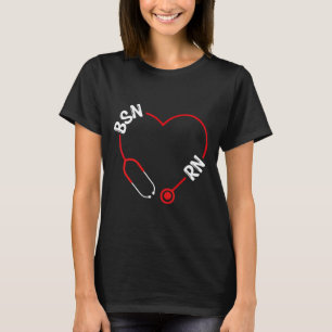 Camiseta Bsn Rn Enfermeras Esenciales De Enfermería De Grad