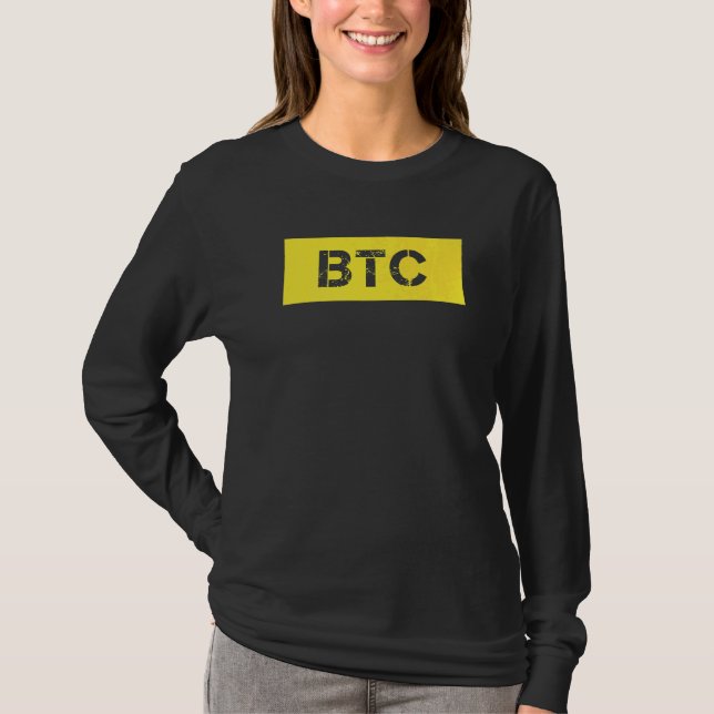 Camiseta Btc Bitcoin (Anverso)
