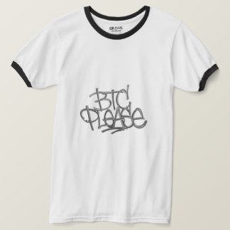 Camiseta "BTC Please" (Blanco)