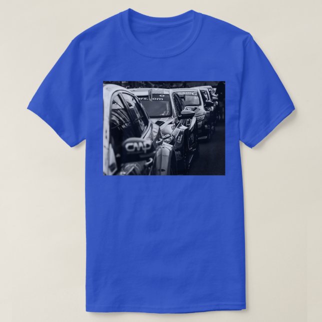 Camiseta BTCC British Touring Car Lineup (Diseño del anverso)