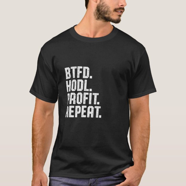 Camiseta Btfd Retención De Repetición De Beneficios Compra  (Anverso)