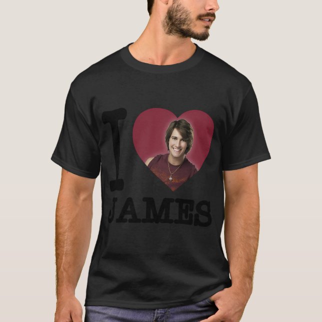 Camiseta BTR: amo a James (Anverso)