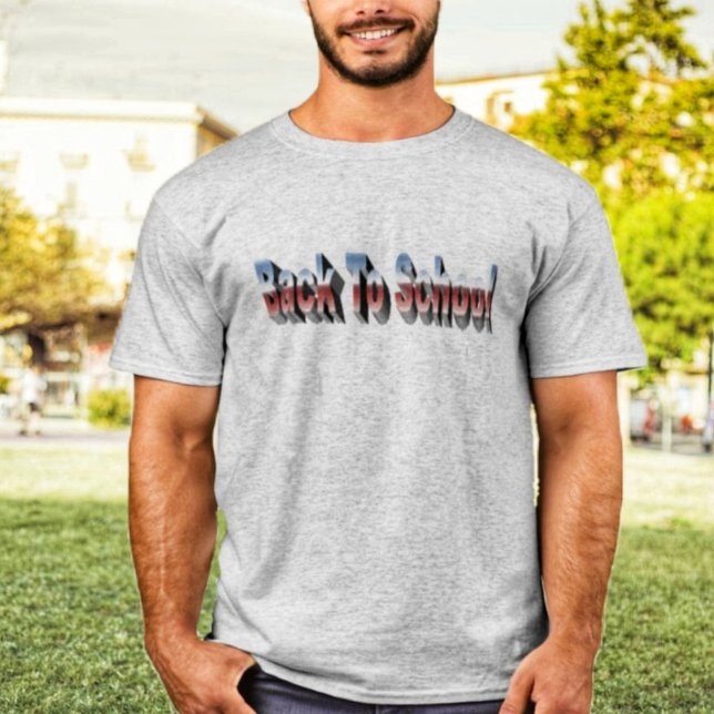 Camiseta BTS de tres tonos (School's here, and so is this t-shirt!)