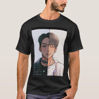 Camiseta 💜 BTS⟭⟬ Jungkook "JK" Graphic T-Shirt | K-Pop Fan