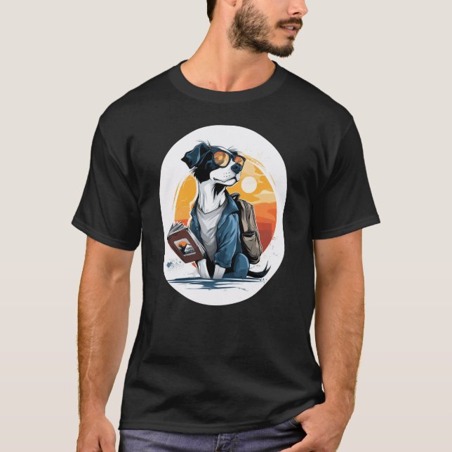 Camiseta BTS School : Dog hero (Anverso)