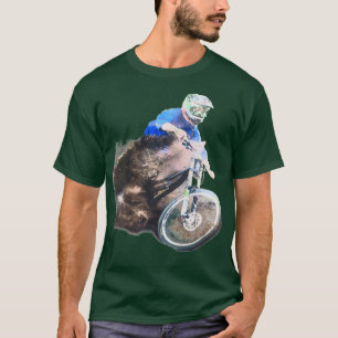 Camiseta BTT Down Hill Racer Mud Splatz