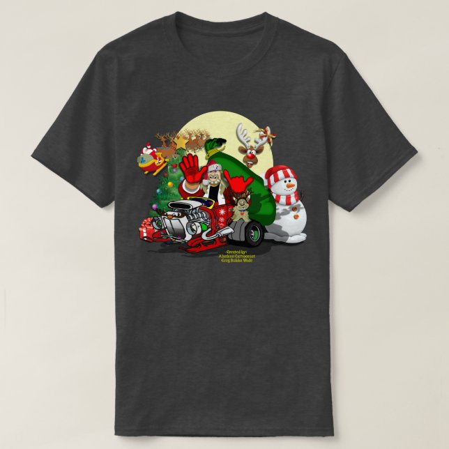 Camiseta Bubba Claus (Diseño del anverso)