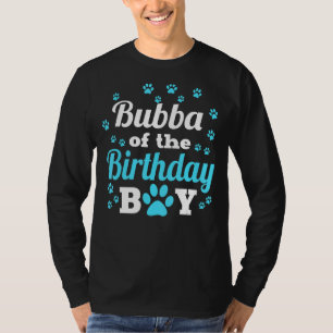 Camiseta Bubba Del Niño De Cumpleaños Perro Paw Bday Fiesta