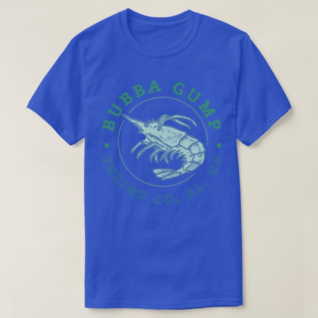 Camiseta Bubba Gump Co (Diseño del anverso)