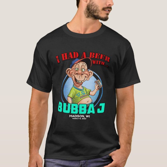 Camiseta Bubba J Madison WI 2023 (Anverso)