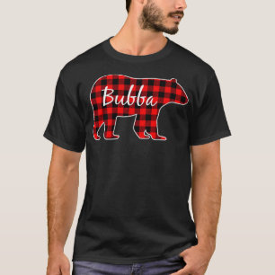 Camiseta Bubba Oso Red Plaid Familia Matanza Navidades Paj