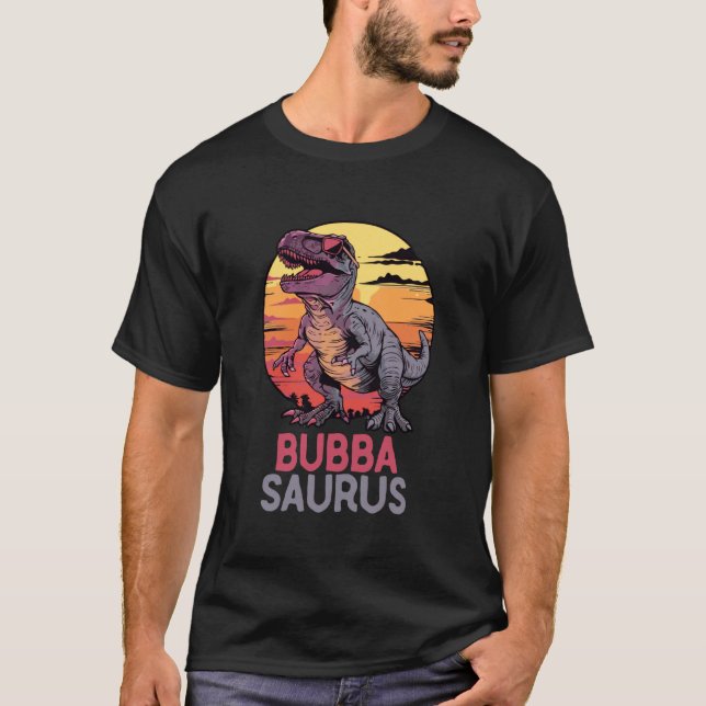 Camiseta Bubba-Saurus T-Rex Dino Dinosaurio BubbaSaurus Div (Anverso)