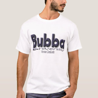 Camiseta Bubba U. (universidad) "graduado del honor "