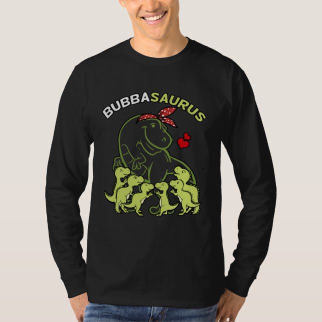 Camiseta Bubbasaurus Bubba 6 Kids Dinosaur Mother s Day (Anverso)