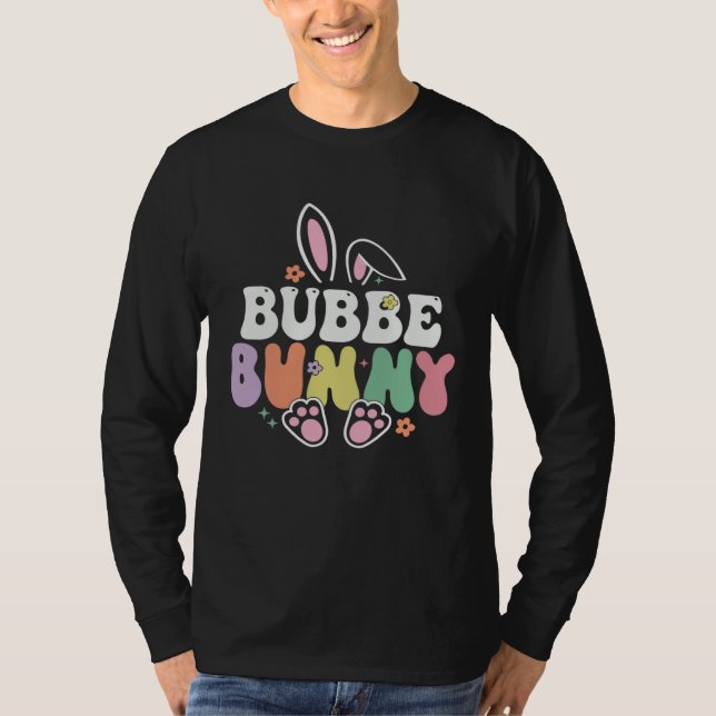 Camiseta Bubbe Bunny Women Easter Day Rabbit Grandma Family (Anverso)