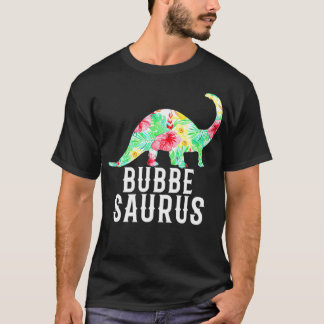 Camiseta Bubbesauro Yiddish Abuela Funny Floral Di
