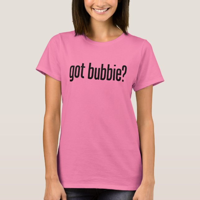 Camiseta bubbie conseguido (Anverso)