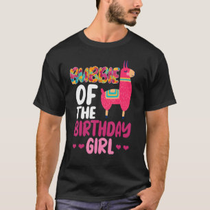 Camiseta Bubbie Del Chica De Cumpleaños Llama Bday Alpaca C