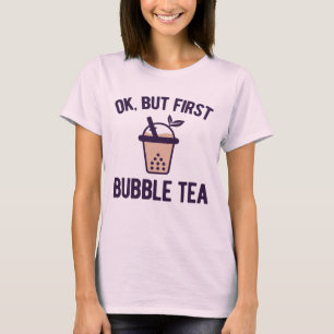 Camiseta Bubble Boba Tea divertido