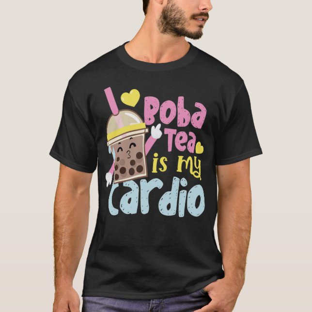 Camiseta Bubble Boba Tea dresdin (Anverso)