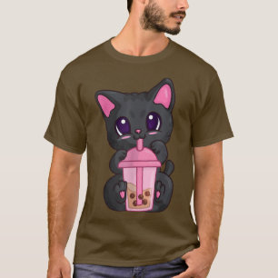 Camiseta Bubble Boba Tea For Girls & Women, Kawaii Anime Ne