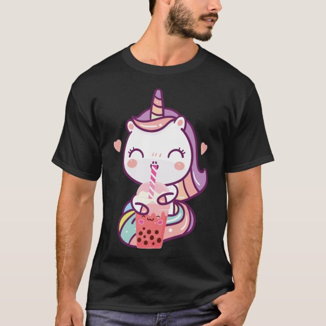 Camiseta Bubble Boba Tea Penelope animales (Anverso)