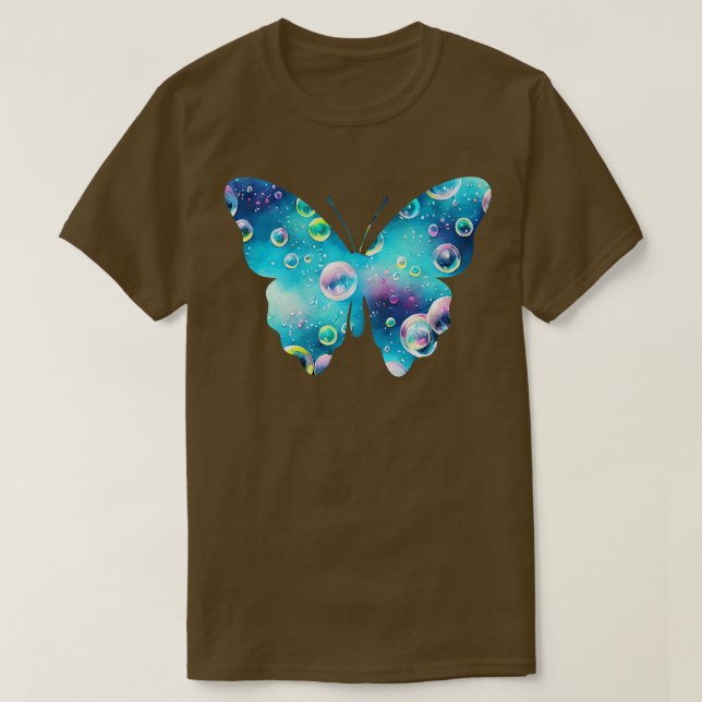 Camiseta Bubble Butfly (Diseño del anverso)