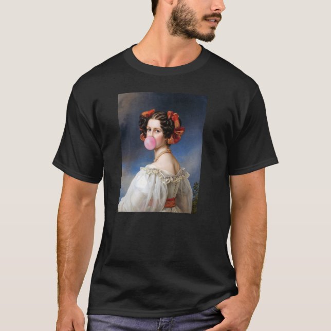 Camiseta Bubble Gum Altered Retrait Art, Auguste Strobl, E (Anverso)