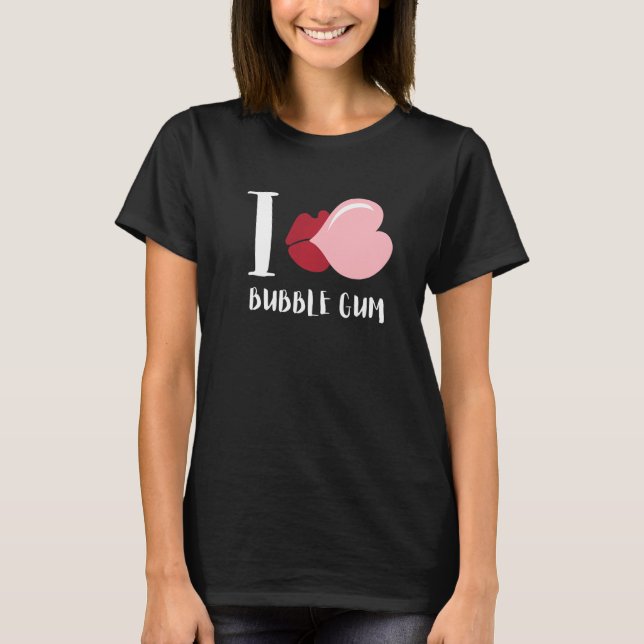 Camiseta Bubble Gum Gumball Sweet Candy Machine Bubblegum (Anverso)