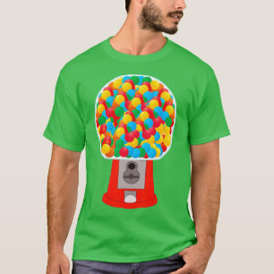 Camiseta Bubble Gum Machine Gumball Machine Fun Halloween P