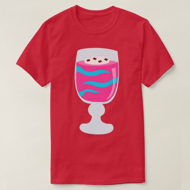 Camiseta Bubble Gum Parfait (Diseño del anverso)