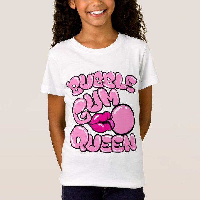 Camiseta Bubble Gum Queen Bubblegum (Anverso)