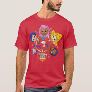 Camiseta Bubble Guppies Círculo de Natación Sincronizado Po