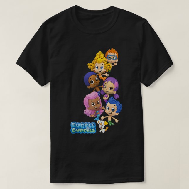 Camiseta Bubble Guppies School of Mermaids (Diseño del anverso)