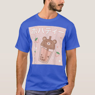 Camiseta Bubble Milk Tea Boba Cute Bear Kawaii 