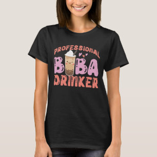 Camiseta Bubble Professional Boba Tea bebedor