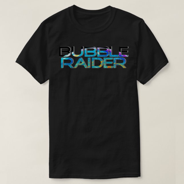 Camiseta Bubble Raider (Diseño del anverso)