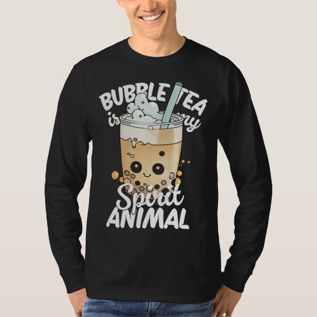 Camiseta Bubble Tea Is My Spirit Animal  2 (Anverso)