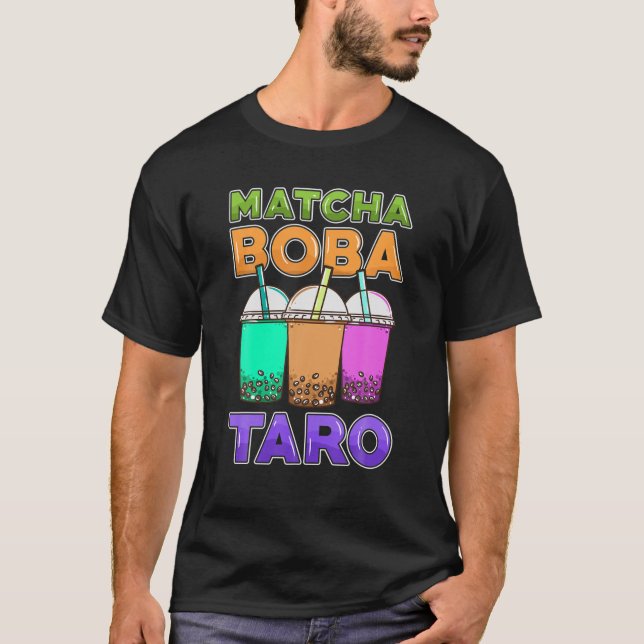 Camiseta Bubble Tea Orgullo asiático Anime Boba API Life (Anverso)