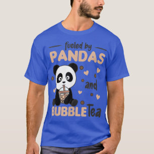 Camiseta Bubble Tea Panda Chocolate Sweet Animals Boba 497