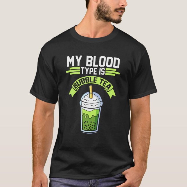 Camiseta Bubble Tea Pearl Tea (Anverso)