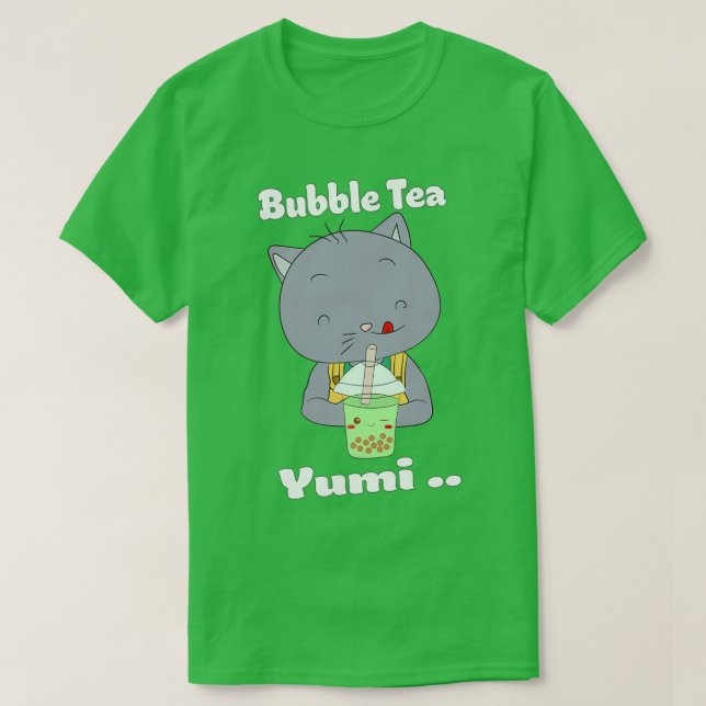 Camiseta Bubble Tea Yumi (Diseño del anverso)