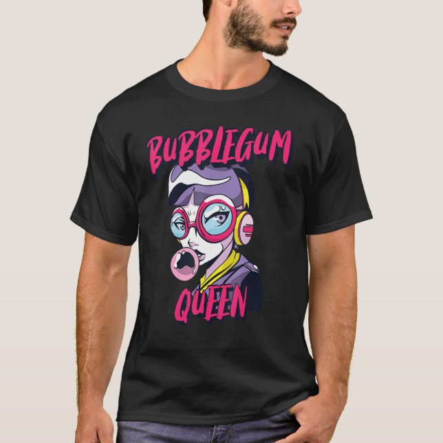 Camiseta Bubblegum Queen Candy Bubble Gum (Anverso)