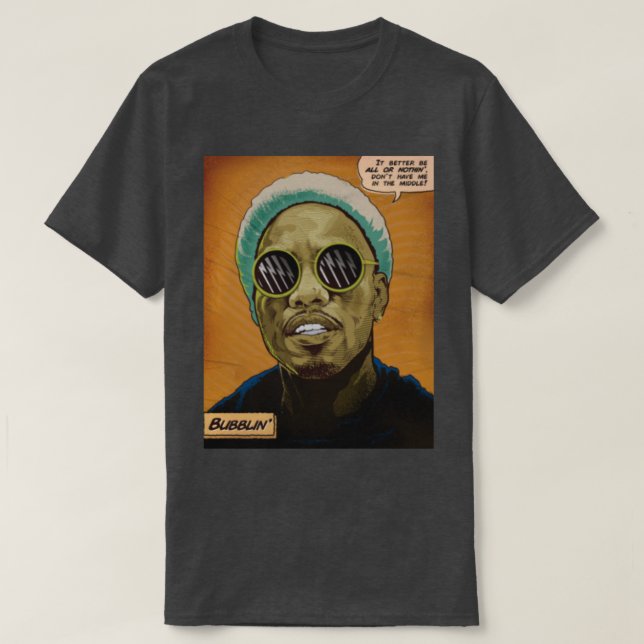 Camiseta BUBBLIN merch (Diseño del anverso)