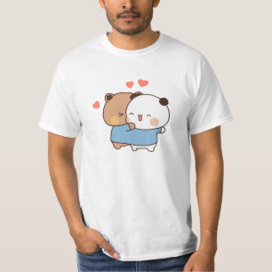 Camiseta Bubu and dudu Milk and Mocha beears Kawaii pareja