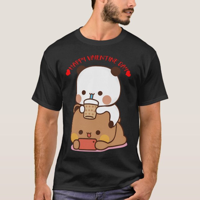 Camiseta Bubu Dudu Feliz Día de San Valentín (Anverso)