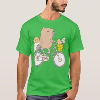 Camiseta Bubu el ciclismo de cerdo de Guinea