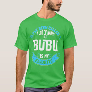 Camiseta Bubu lindo para regalo de abuela Bubu retro vint