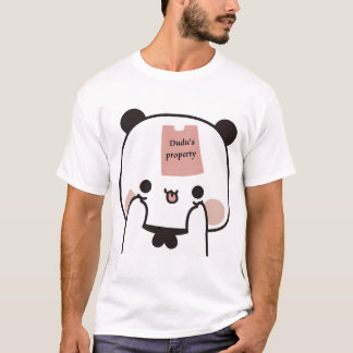 Camiseta Bubu Panda Es Dudu Brownie Bear’S Property   I